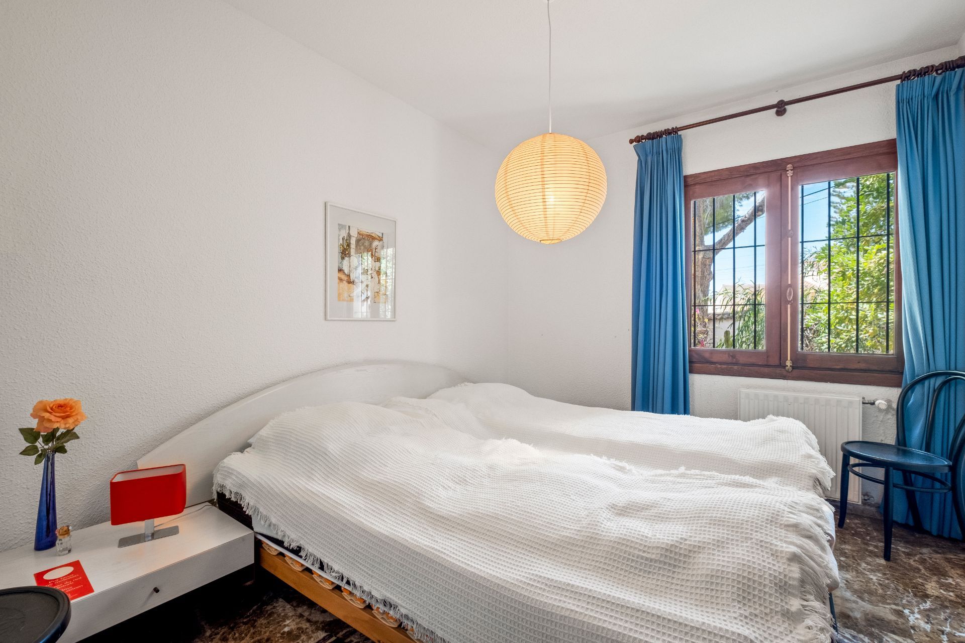 Villa mediterránea de una sola planta en la urbanización Santa Clara, Altea la Vella