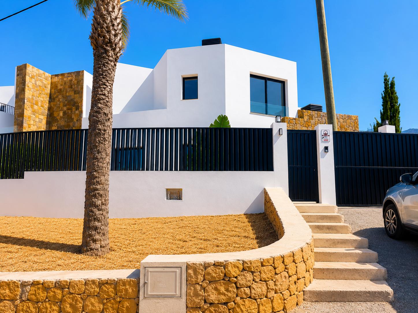 Moderne hus med 3 soverom i Alfaz del Pi