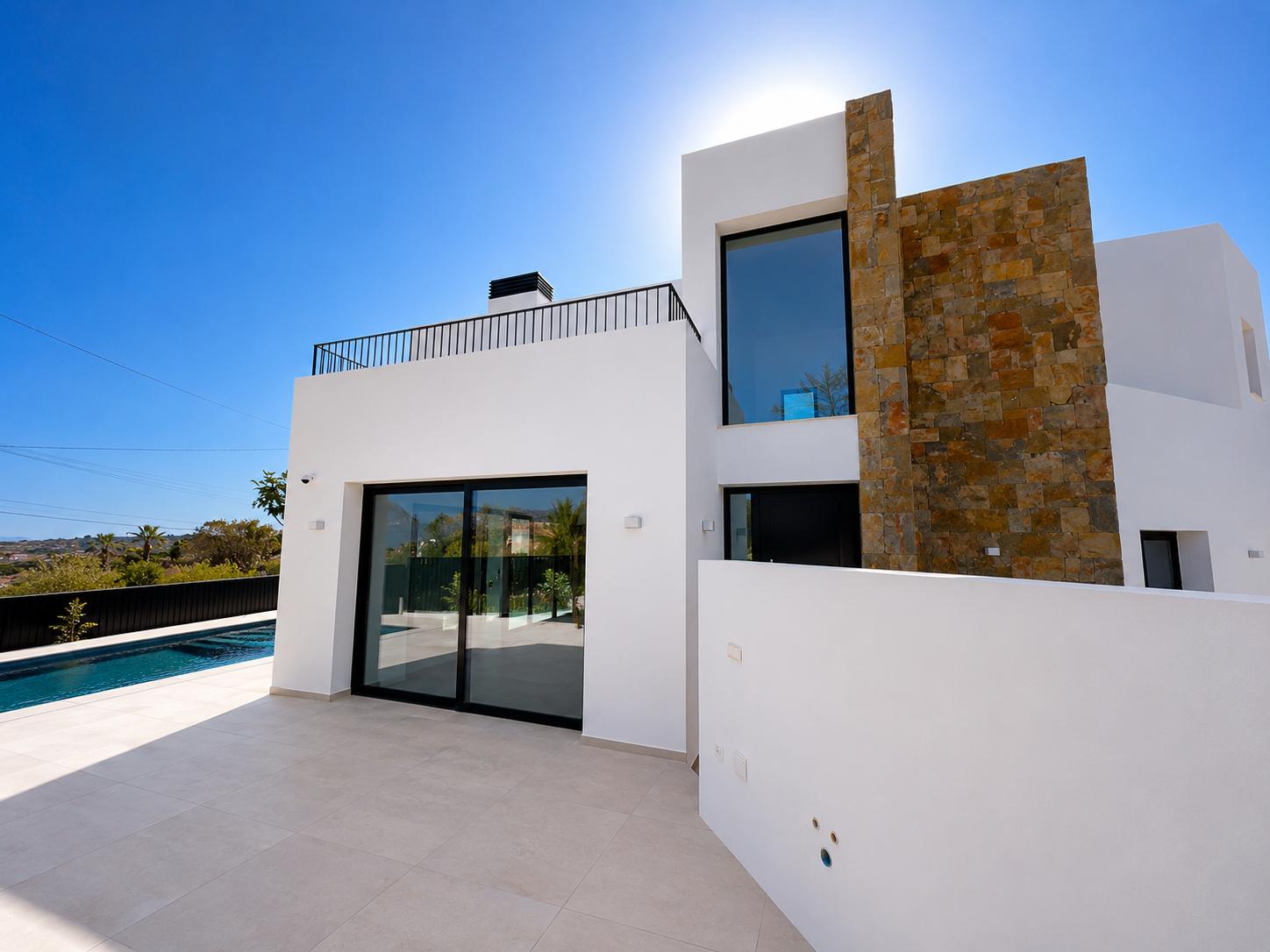 Moderne hus med 3 soverom i Alfaz del Pi