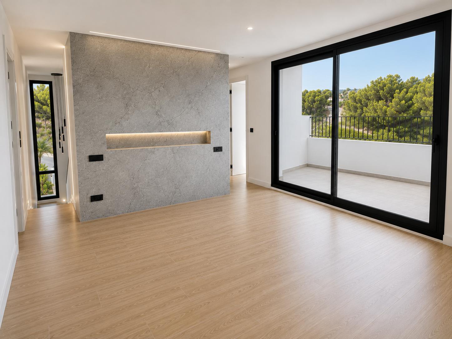 Moderne hus med 3 soverom i Alfaz del Pi