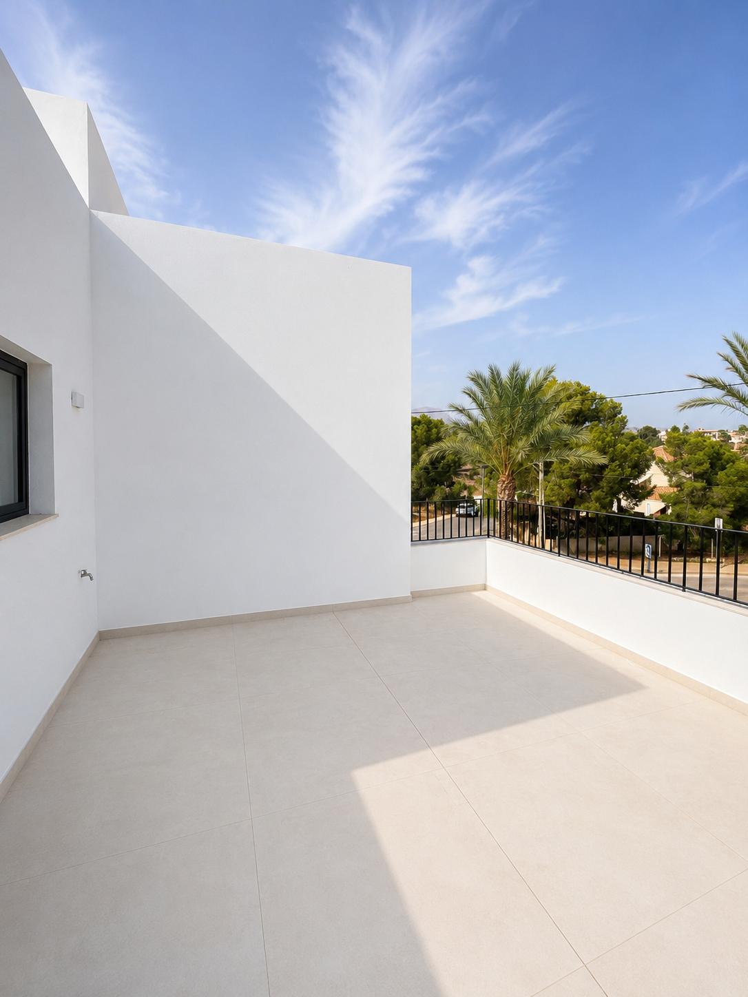 Moderne hus med 3 soverom i Alfaz del Pi