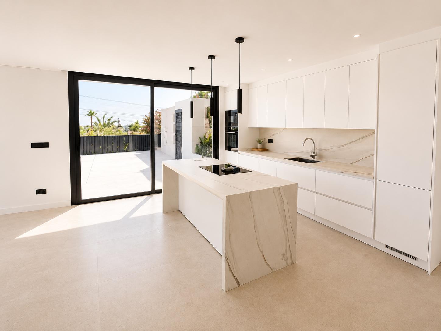 Moderne hus med 3 soverom i Alfaz del Pi
