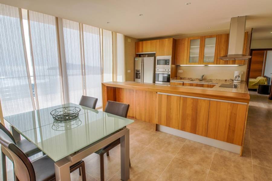 Villa individuelle avec vue panoramique sur la mer et appartement d'invités à Altea la Vella