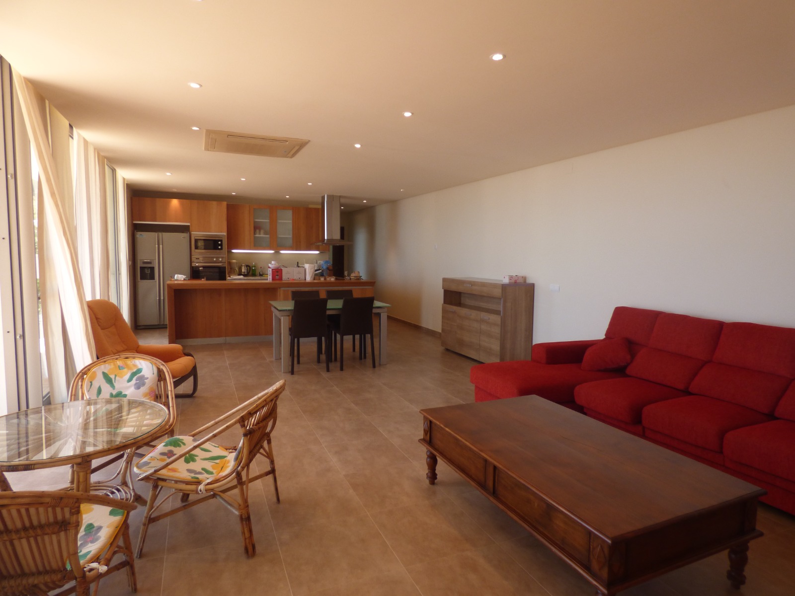 Villa individuelle avec vue panoramique sur la mer et appartement d'invités à Altea la Vella