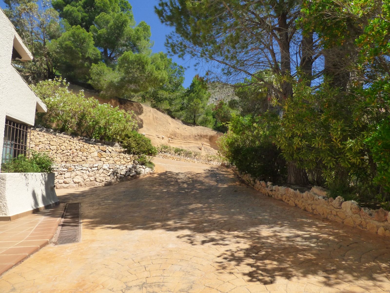 Villa individuelle avec vue panoramique sur la mer et appartement d'invités à Altea la Vella