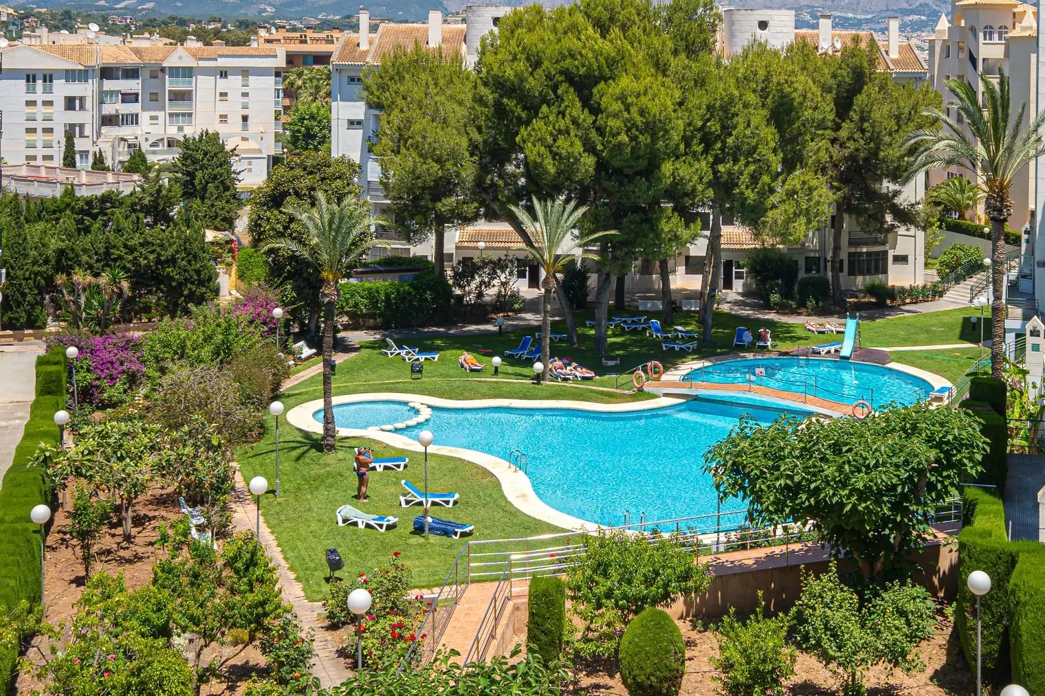 Appartement op enkele minuten van het Albir-strand