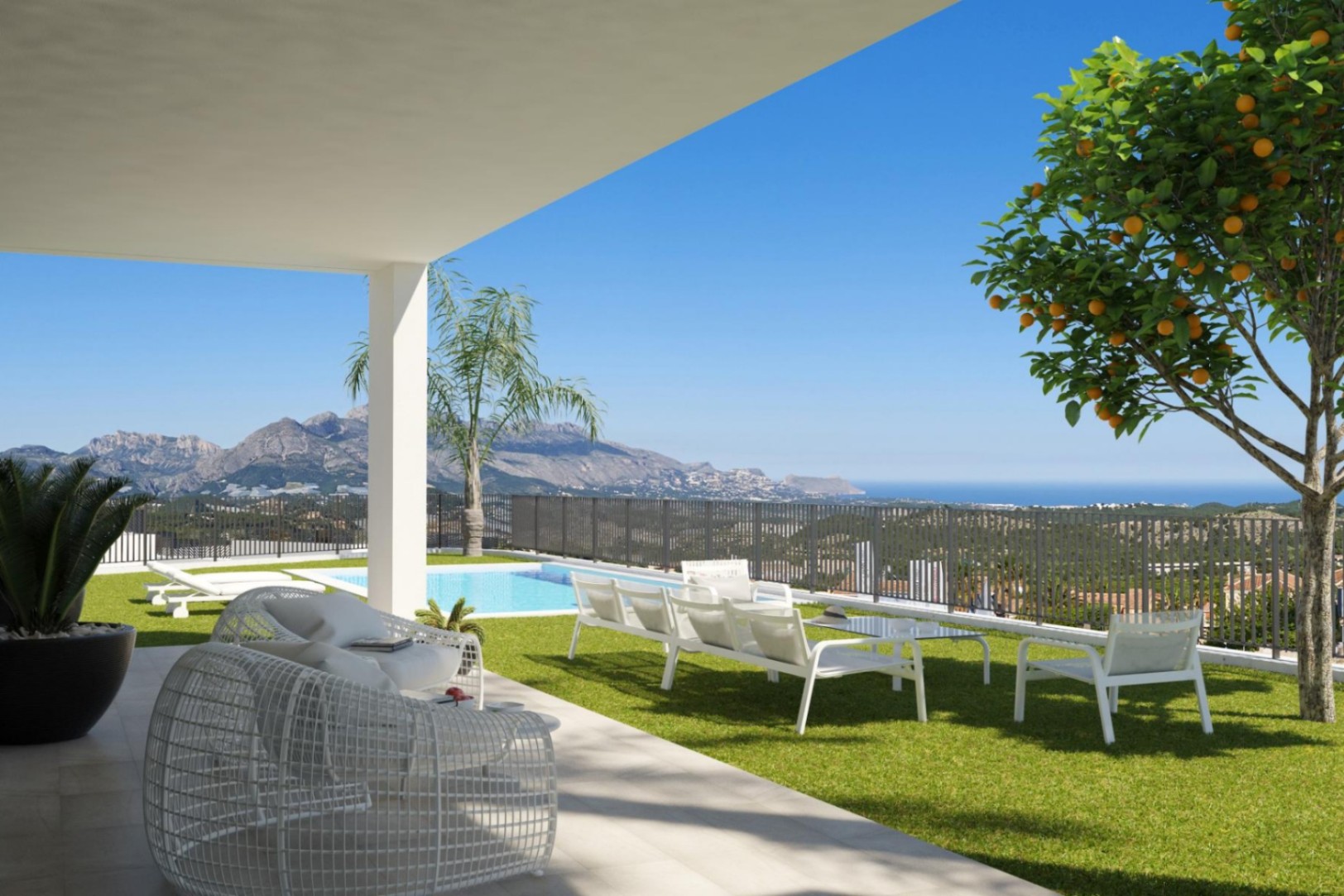 Villa de nueva construcción en Polop